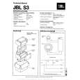 JBL JBLS3 Instrukcja Serwisowa