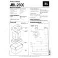 JBL JBL2500 Instrukcja Serwisowa
