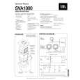 JBL SVA1800 Instrukcja Serwisowa