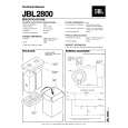 JBL JBL2800 Instrukcja Serwisowa