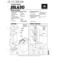 JBL JBL630 Instrukcja Serwisowa