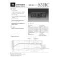 JBL S3HC Skrócona Instrukcja Obsługi