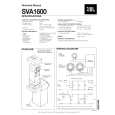 JBL SVA1600 Instrukcja Serwisowa